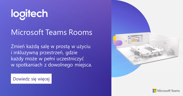 Rozwiązania Logitech dla Microsoft Team s Rooms