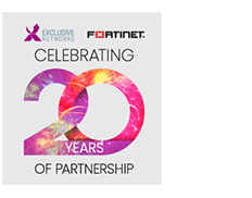 Exclusive Networks & Fortinet celebrating 20 years of partnership
