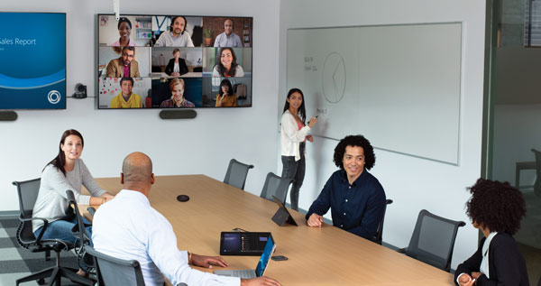 Logitech & Microsoft Teams Rooms - conference room